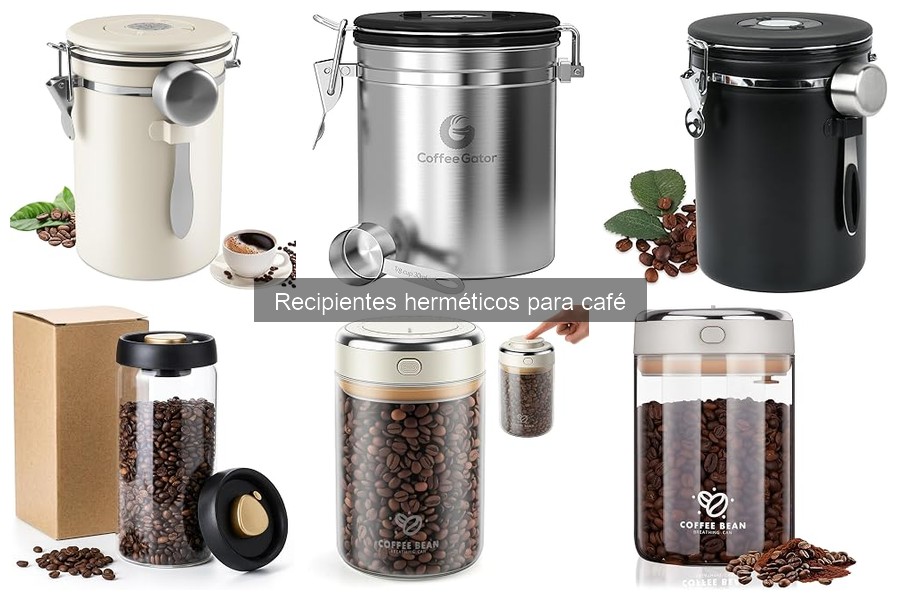 Mejores recipientes herméticos para café en 2026