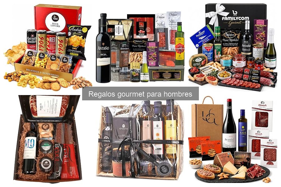Mejores regalos gourmet para hombres en 2026