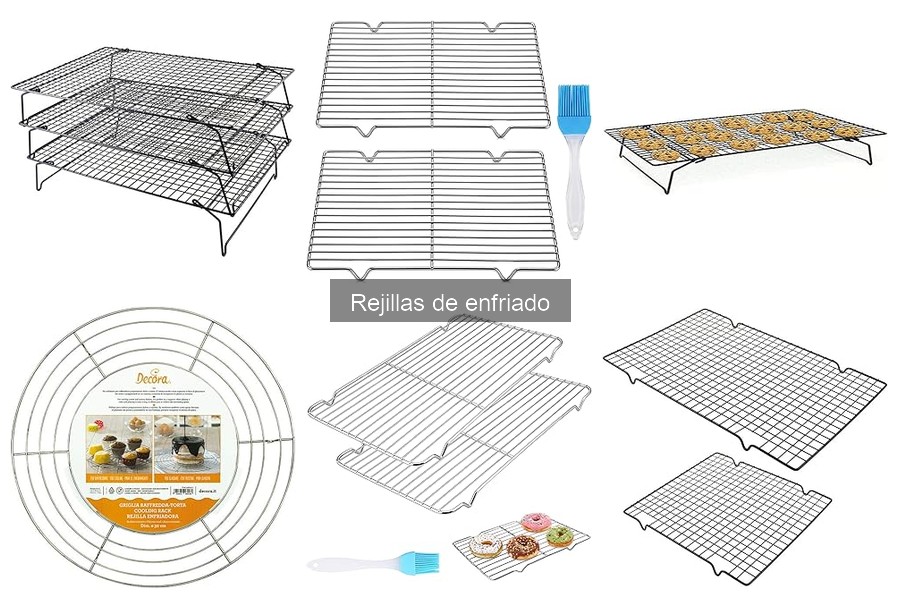 Mejores rejillas de enfriado para pastelería en casa