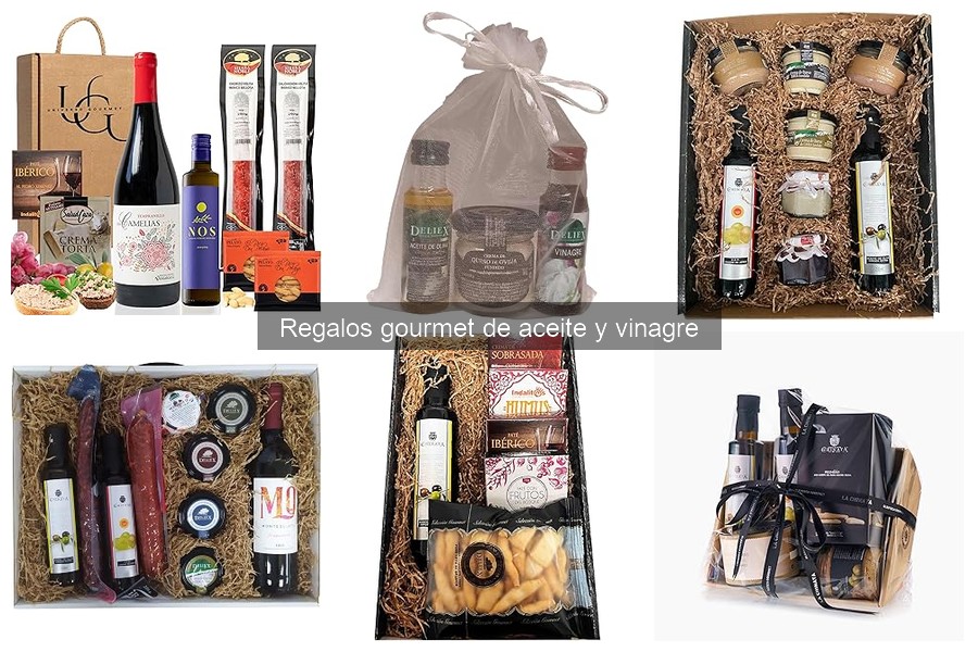 Mejores sets de regalo de aceite y vinagre gourmet 2026