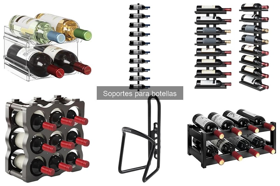 Mejores soportes para botellas en cocina gourmet 2026