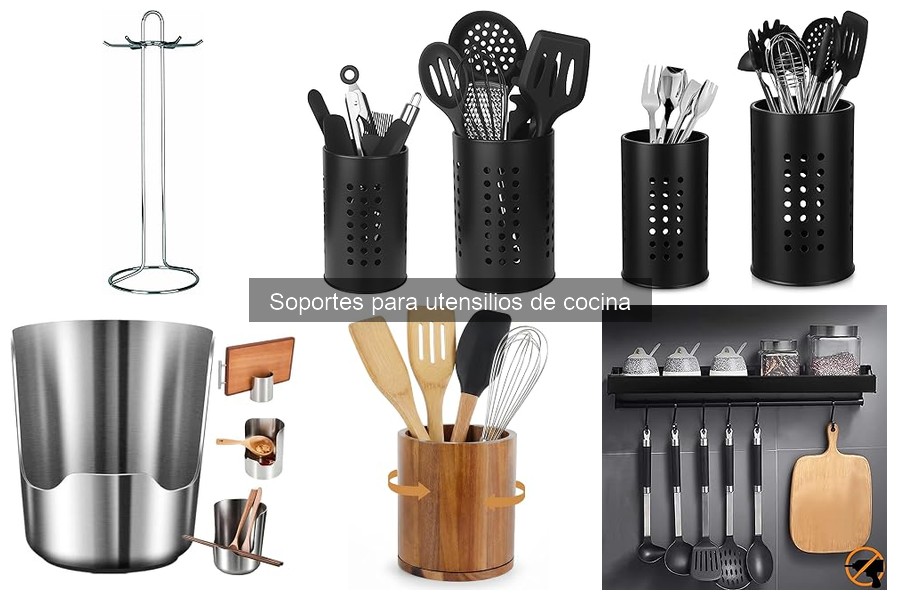 Mejores soportes para utensilios de cocina en 2026