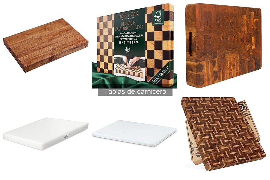 Mejores tablas de carnicero para cocinar en casa (2026)