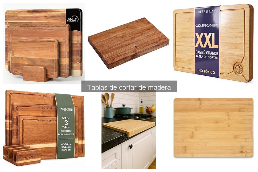 Mejores tablas de cortar de madera para chefs amateur 2026