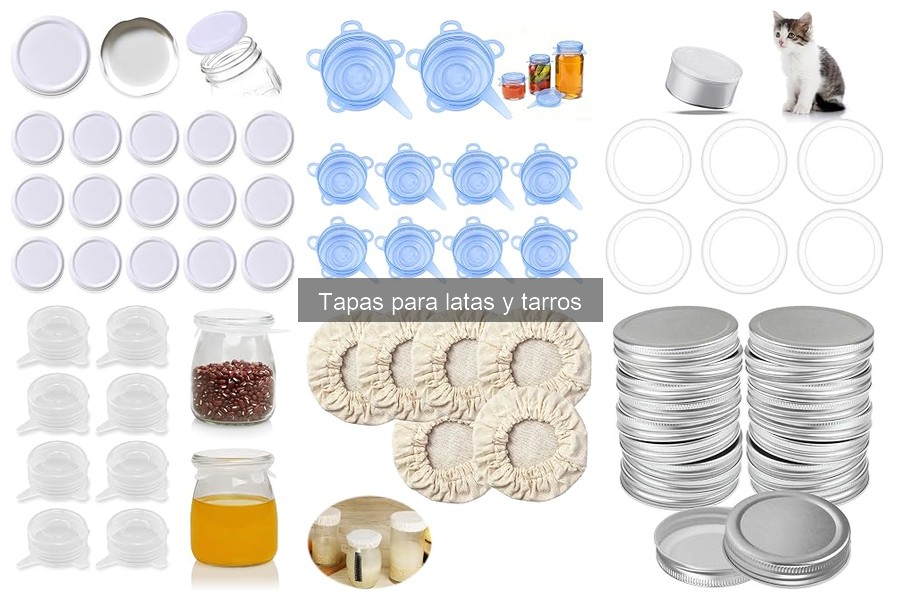 Mejores tapas para latas y tarros en 2026: Comparativa