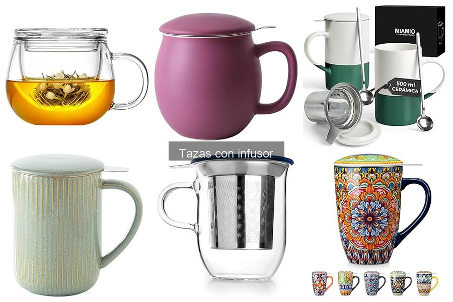 Mejores tazas con infusor: comparativa 2026