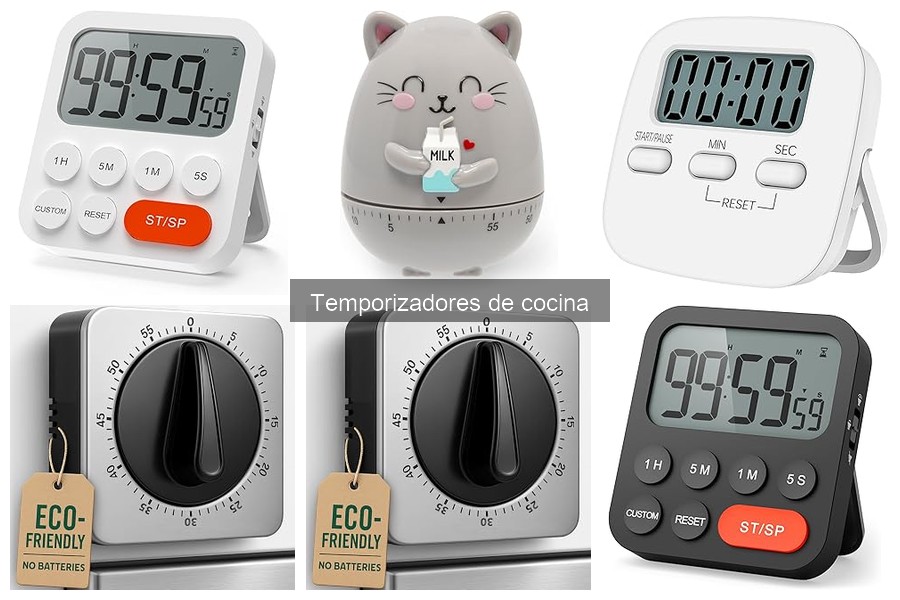 Mejores temporizadores de cocina para chefs principiantes