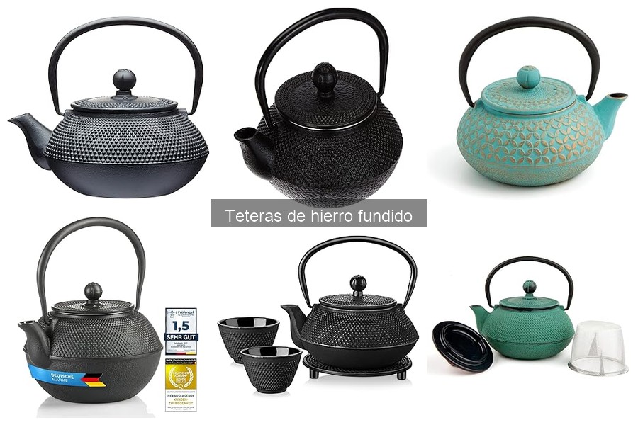 Mejores teteras de hierro fundido para preparar té en 2026