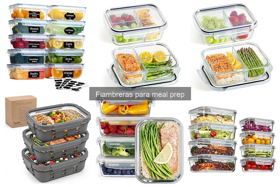 Organiza tu Meal Prep Eficientemente con Fiambreras