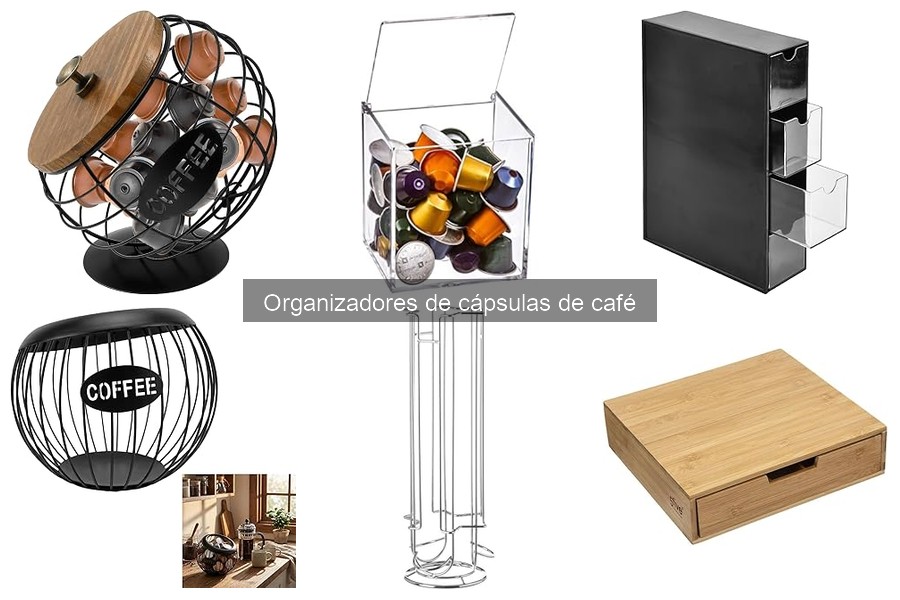 Problemas comunes con organizadores de cápsulas de café y soluciones