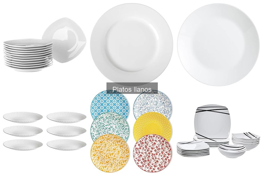 Problemas Comunes con Platos Llanos y Soluciones Prácticas