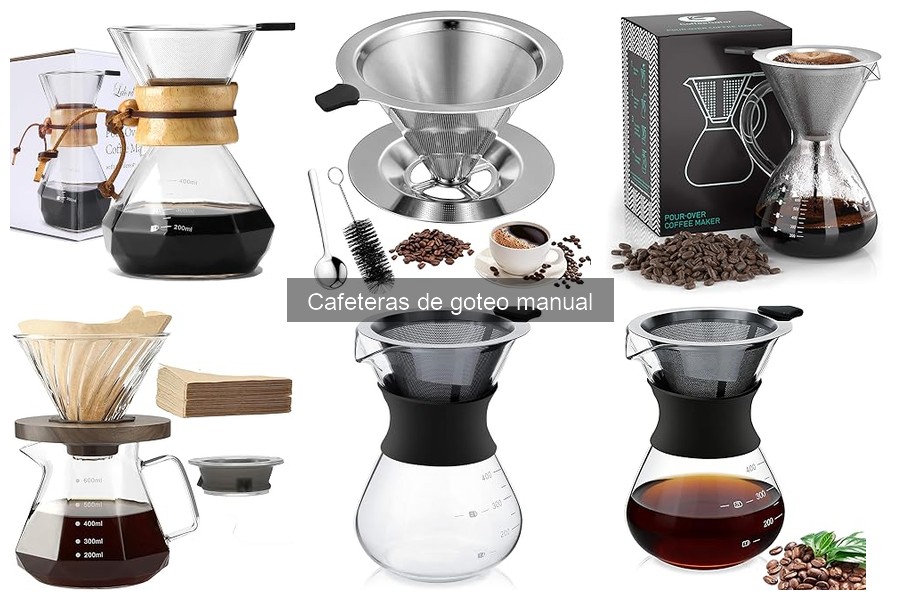 Problemas comunes en cafeteras de goteo manual y soluciones