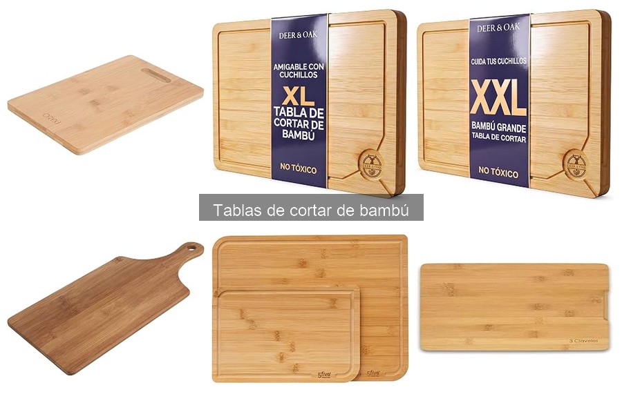Problemas y cuidado de tablas de cortar de bambú