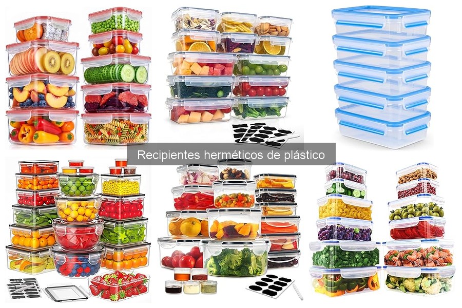 Problemas y soluciones con recipientes herméticos de plástico
