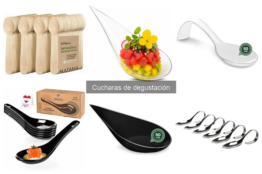 ¿Qué es una cuchara de degustación y sus usos en cocina gourmet?