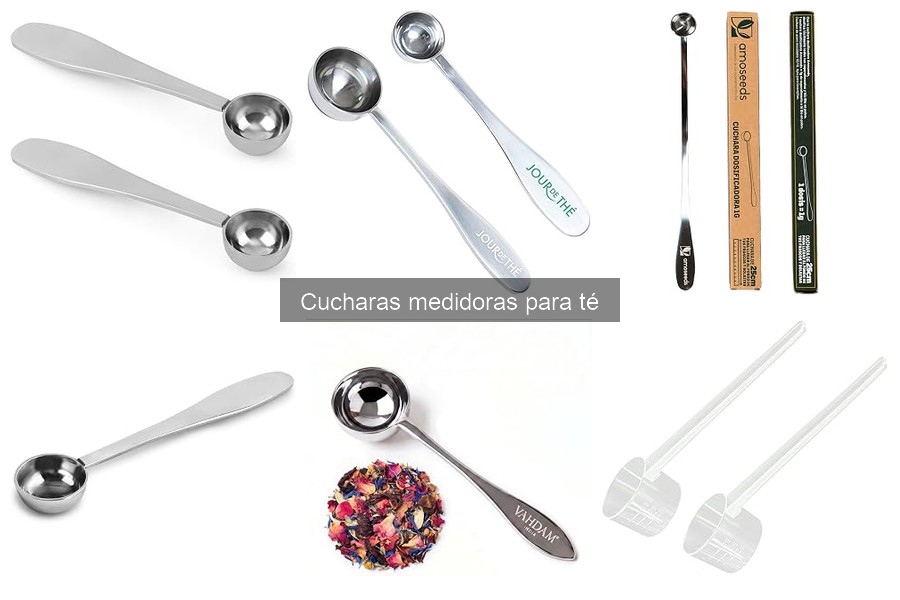 ¿Qué son las cucharas medidoras para té? Características y Uso