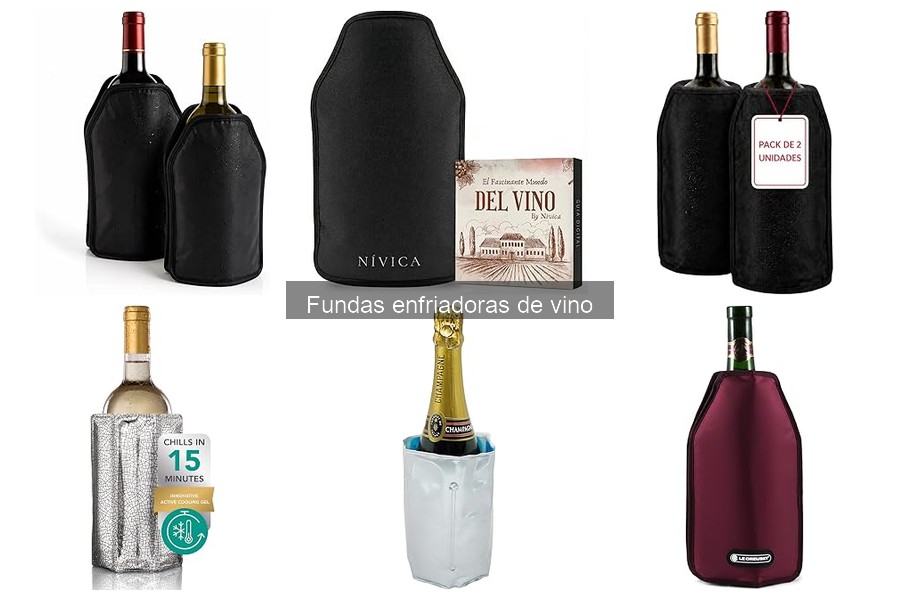 ¿Qué son las fundas enfriadoras de vino y cómo funcionan?