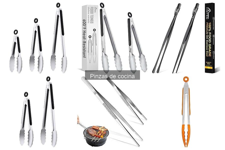 ¿Qué son las pinzas de cocina y para qué se utilizan?