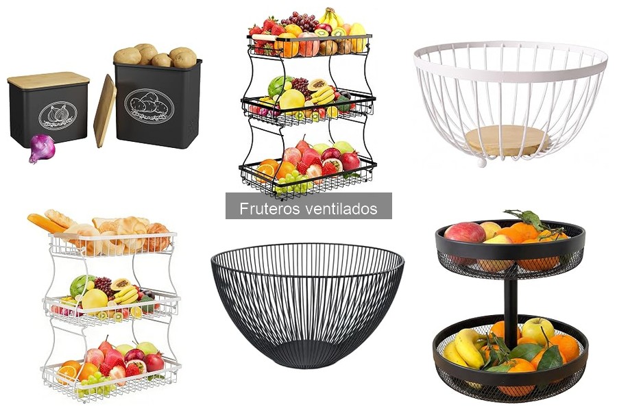 ¿Qué son los fruteros ventilados y sus ventajas en la cocina?