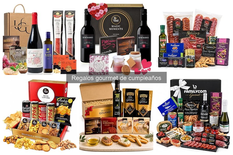 Regalos gourmet ideales para cumpleaños: ¡Sorprende con sabor!