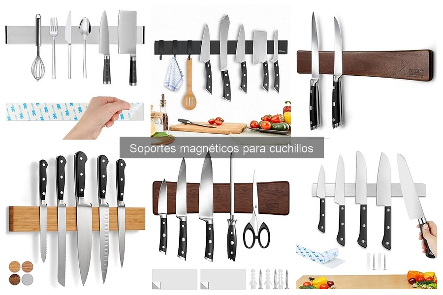 Soportes Magnéticos para Cuchillos: Ventajas y Características