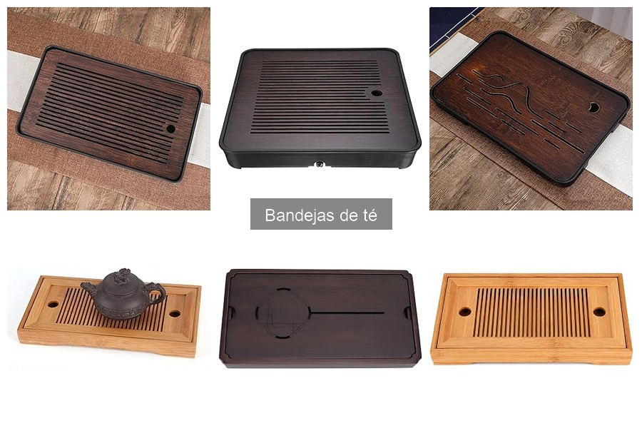 Tipos de bandejas de té: guía completa y materiales