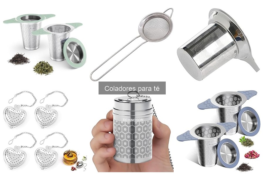 Tipos de coladores para té: características y recomendaciones