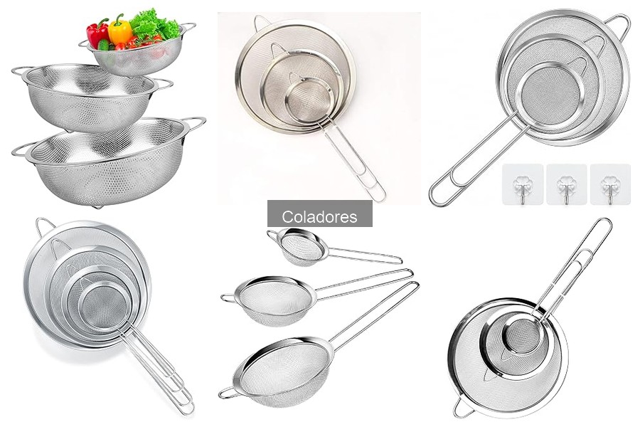 Tipos de Coladores y sus Usos en la Cocina Gourmet