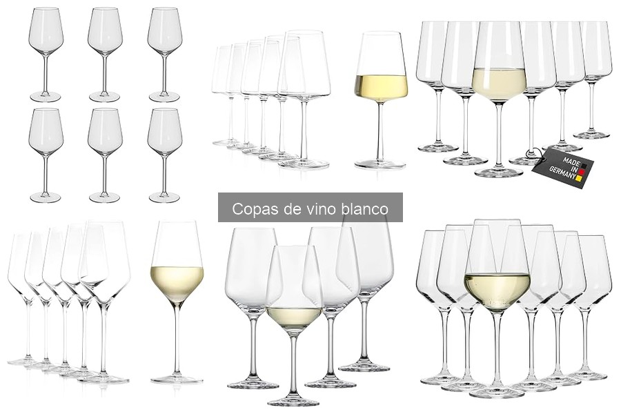 Tipos de Copas de Vino Blanco: Guía Completa 2026