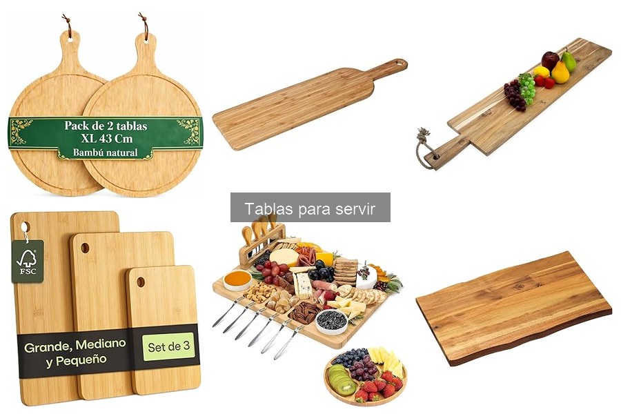 Tipos de tablas para servir y sus usos en 2026